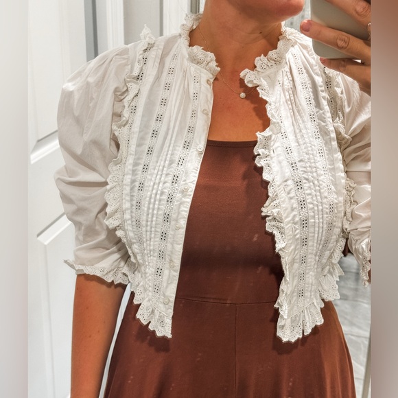 Doen Amadine Blouse in Powder - Picture 2 of 11